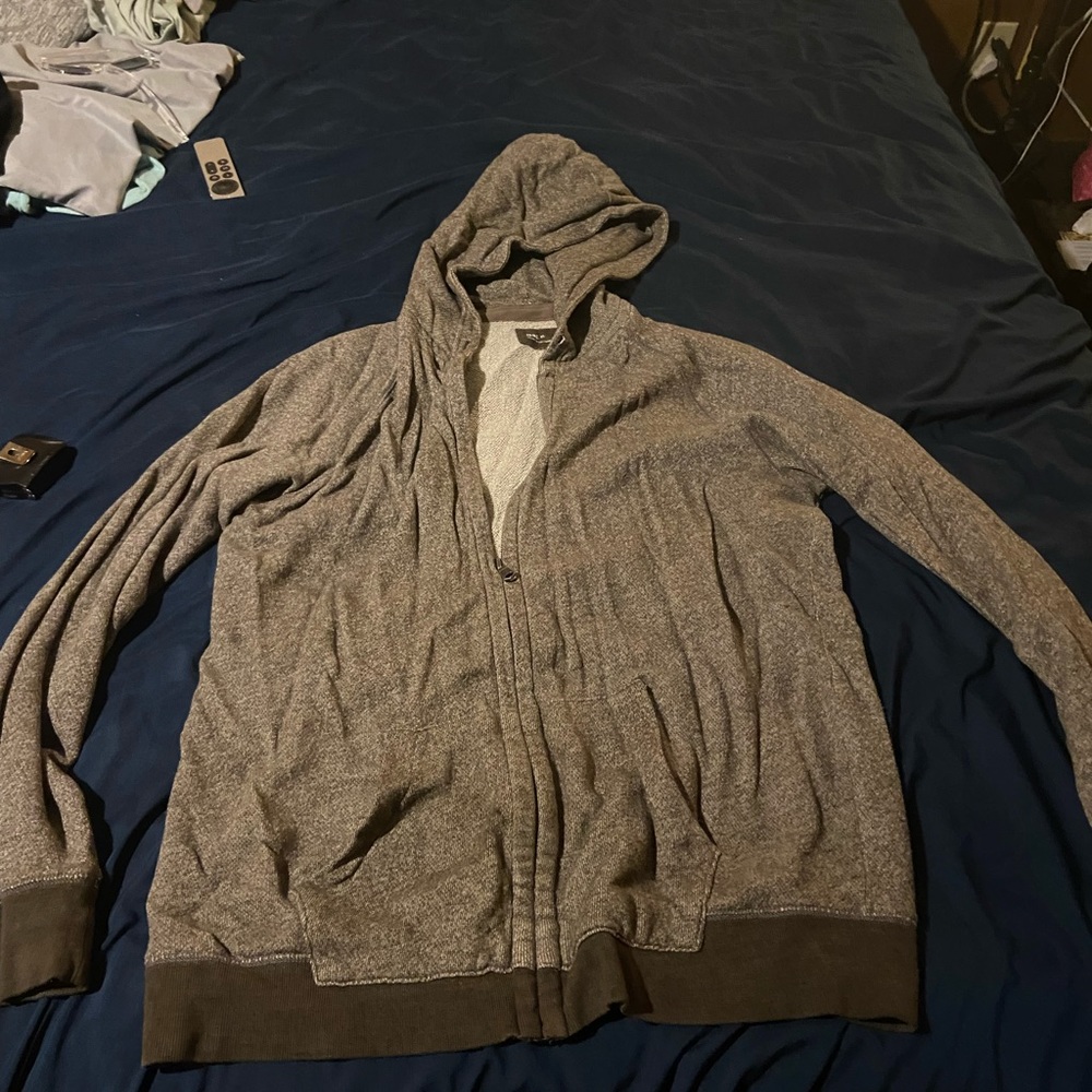 Gap hoodie zip up grey